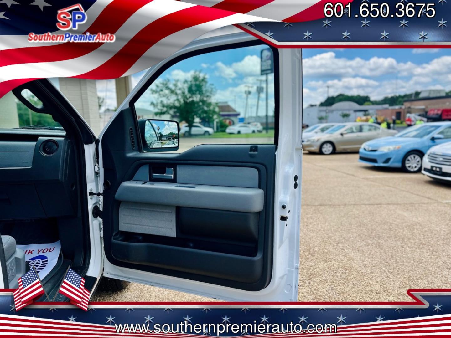 2013 WHITE FORD F-150 STX; XL; XLT; (1FTFX1CFXDK) , located at 922 W. Beacon St., Philadelphia, MS, 39350, (601) 650-3675, 32.770447, -89.127151 - Photo#11